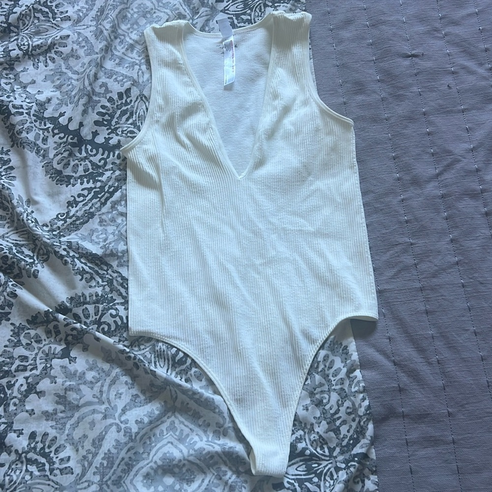 Urban Outfitters V-Neck Bodysuit